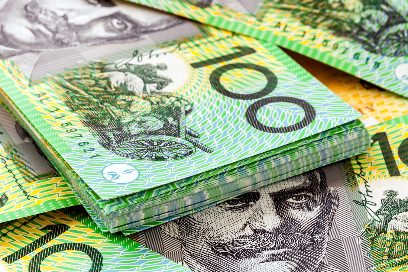 Australische Dollarnoten; Quelle: Depositphotos Australische Dollarnoten; Quelle: Depositphotos