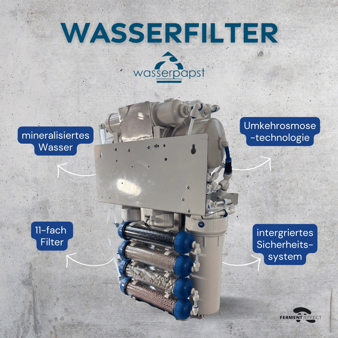 Wasserpapst - Wasserfilter für reines Trinkwasser (Die Bildrechte liegen bei dem Verfasser der Mitteilung.)
