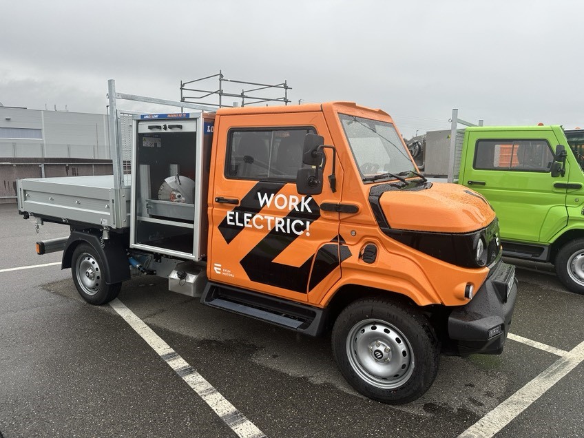 Der WBK ist gut für den Einsatz in vielen Arbeitsumgebungen geeignet; Foto: EVUM Motors Der WBK ist gut für den Einsatz in vielen Arbeitsumgebungen geeignet; Foto: EVUM Motors