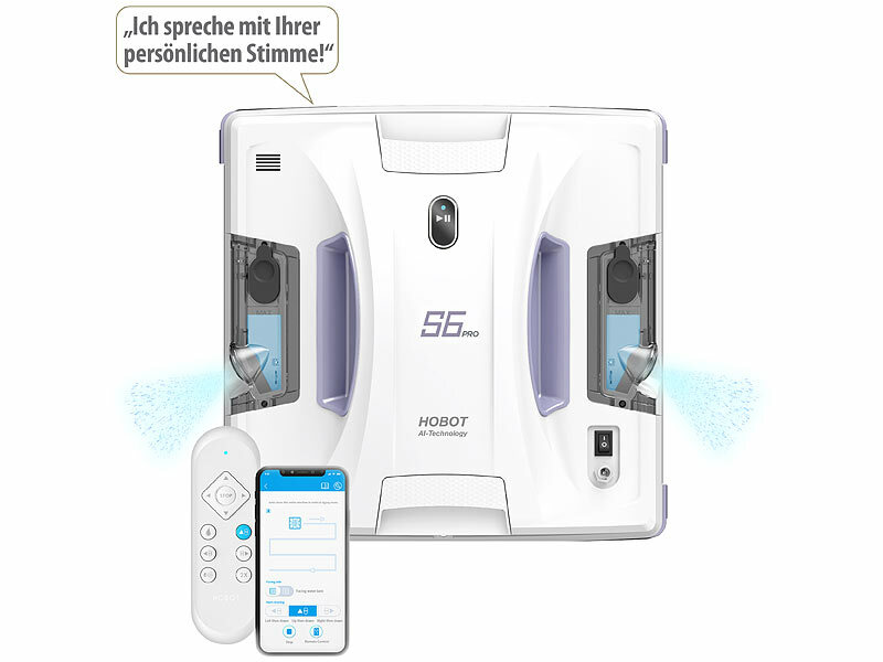 Sichler Exclusive HOBOT S6 Pro (PR-070) Profi-Fensterputz-Roboter (Die Bildrechte liegen bei dem Verfasser der Mitteilung.) Sichler Exclusive HOBOT S6 Pro (PR-070) Profi-Fensterputz-Roboter (Die Bildrechte liegen bei dem Verfasser der Mitteilung.)