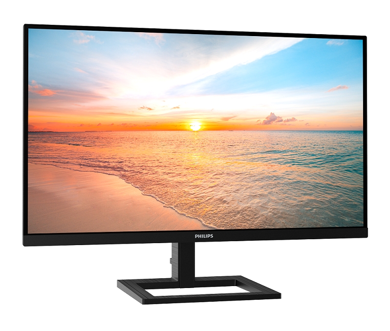 Jeder Arbeitstag so angenehm und produktiv wie möglich: die Philips Monitore der E1-Serie. (Die Bildrechte liegen bei dem Verfasser der Mitteilung.)
