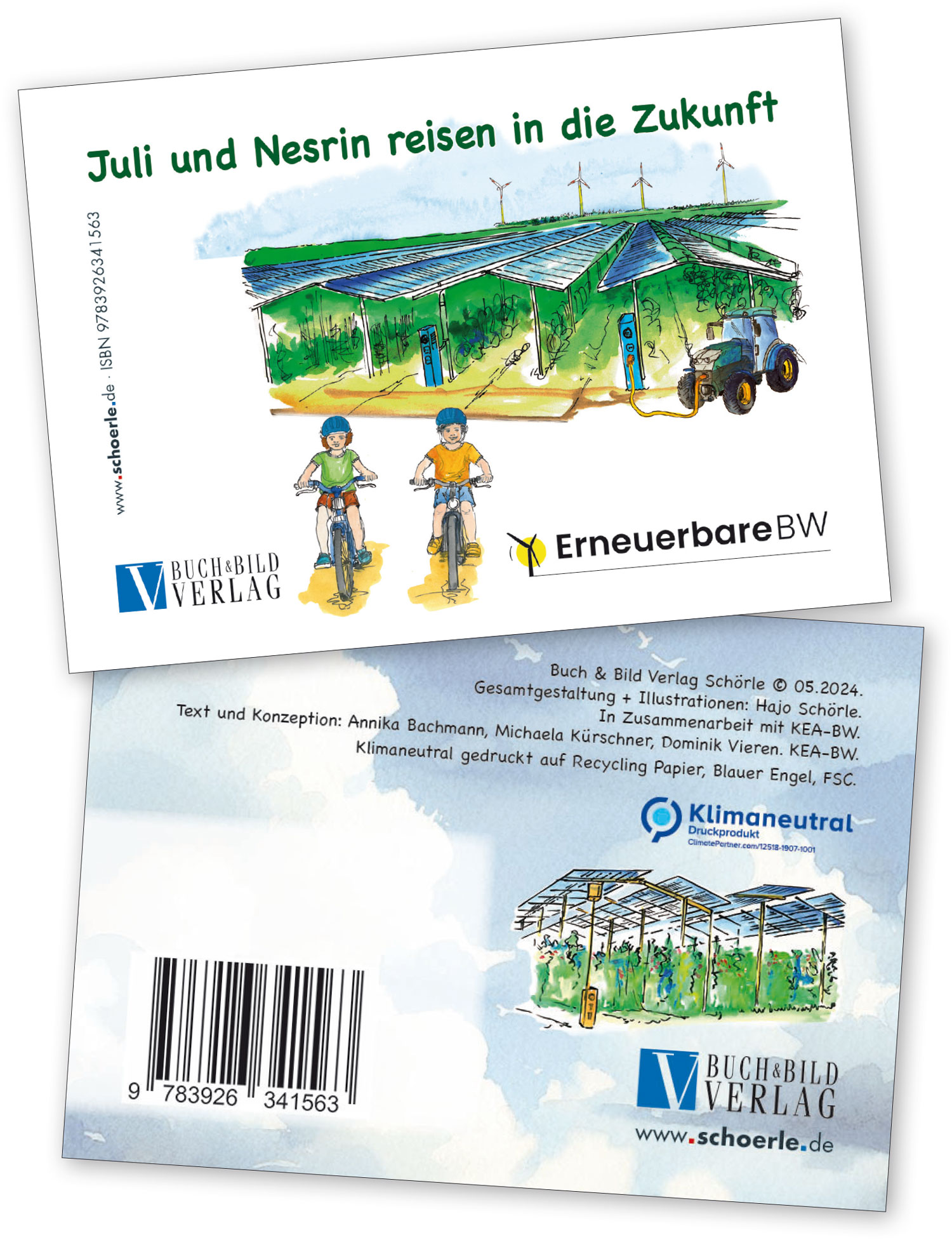 Das 36 Seiten umfassende Kinderbuch 