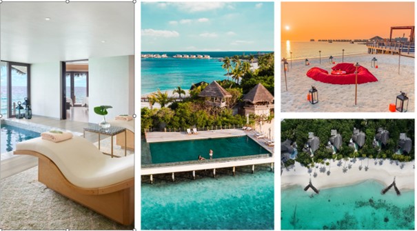 Impressionen aus dem JW Marriott Maldives Resort& Spa (Die Bildrechte liegen bei dem Verfasser der Mitteilung.) Impressionen aus dem JW Marriott Maldives Resort& Spa (Die Bildrechte liegen bei dem Verfasser der Mitteilung.)