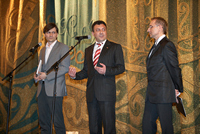 Festivalchef Petru Vutcarau (rechts), Mediator zwischen EU und östlichen Nachbarstaaten