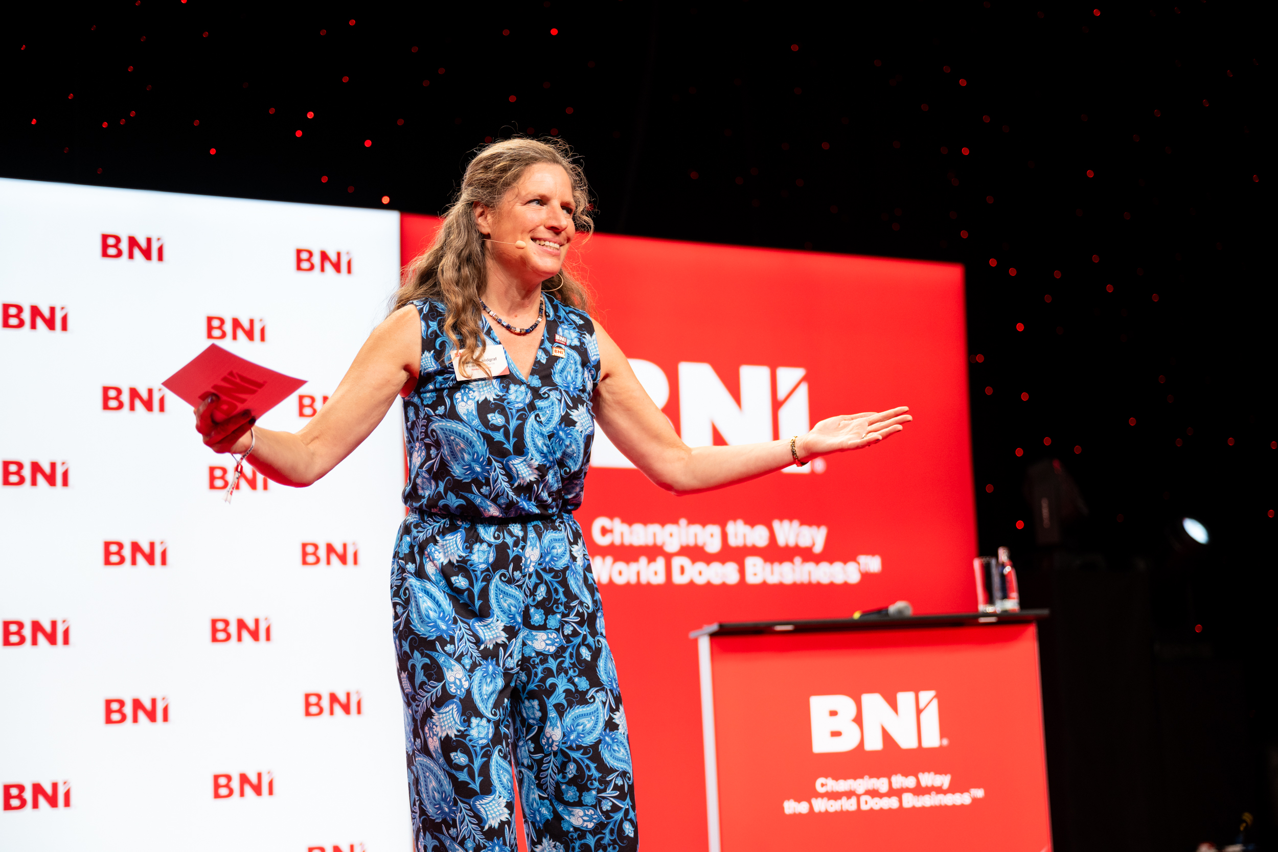 Daniela Landgraf auf der BNI DAKON 2024 Daniela Landgraf auf der BNI DAKON 2024