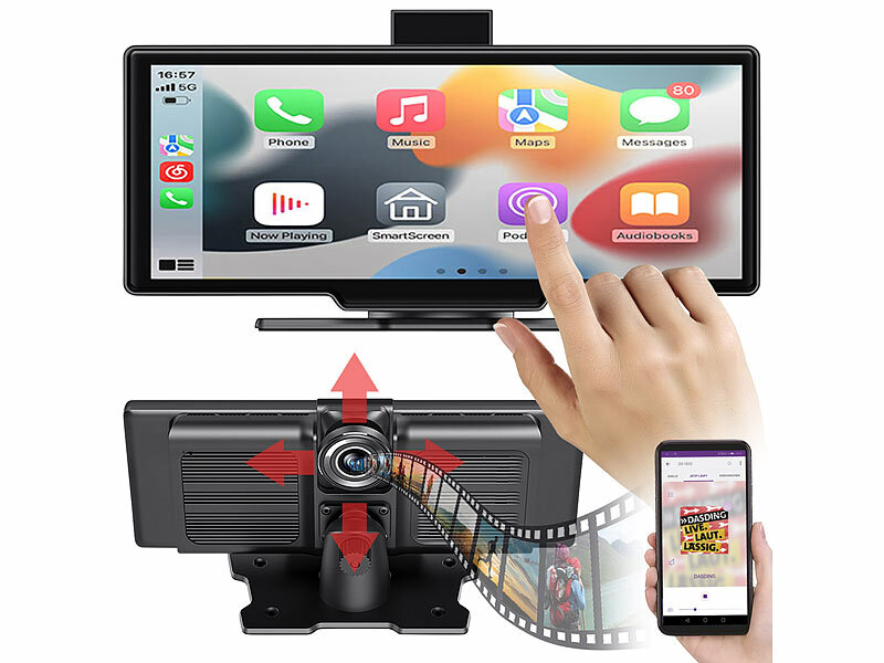 Lescars IPS-HD-Touchscreen CAS-5050.acp, www.pearl.de (Die Bildrechte liegen bei dem Verfasser der Mitteilung.)
