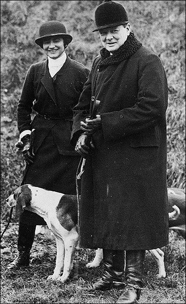 Bild: Coco Chanel und Winston Churchill 1920