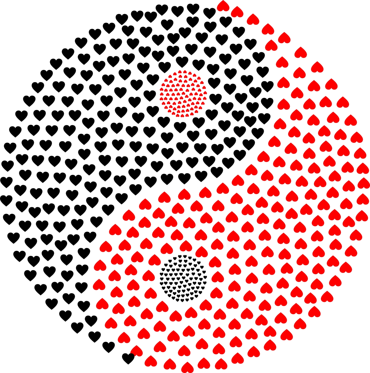 Yin-Yang-Harmonie (Die Bildrechte liegen bei dem Verfasser der Mitteilung.) Yin-Yang-Harmonie (Die Bildrechte liegen bei dem Verfasser der Mitteilung.)