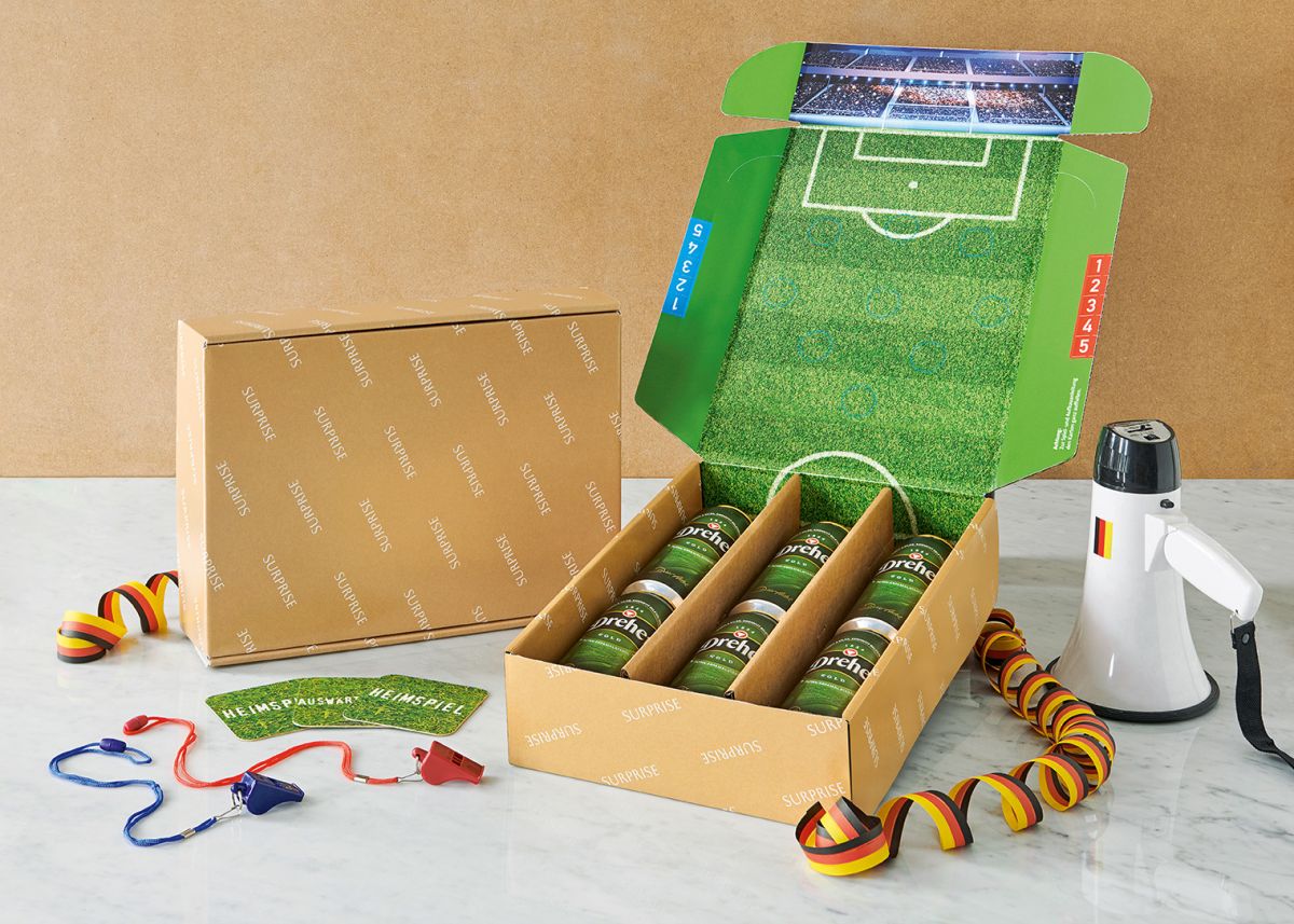 Die Surprise-Serie: Natürliche, matte Verpackung außen, Überraschung innen (© Karl Knauer KG)