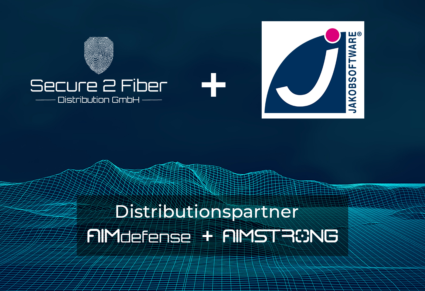Secure 2 Fiber und Jakobsoftware verkünden Distributionspartnerschaft.