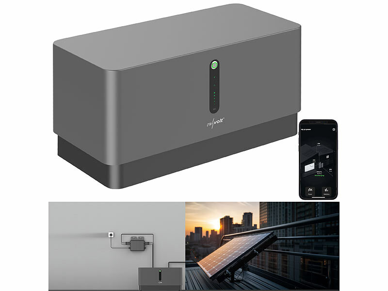 revolt Universal-Plug-&-Play-Akkuspeicher LIT-1030 (Die Bildrechte liegen bei dem Verfasser der Mitteilung.) revolt Universal-Plug-&-Play-Akkuspeicher LIT-1030 (Die Bildrechte liegen bei dem Verfasser der Mitteilung.)