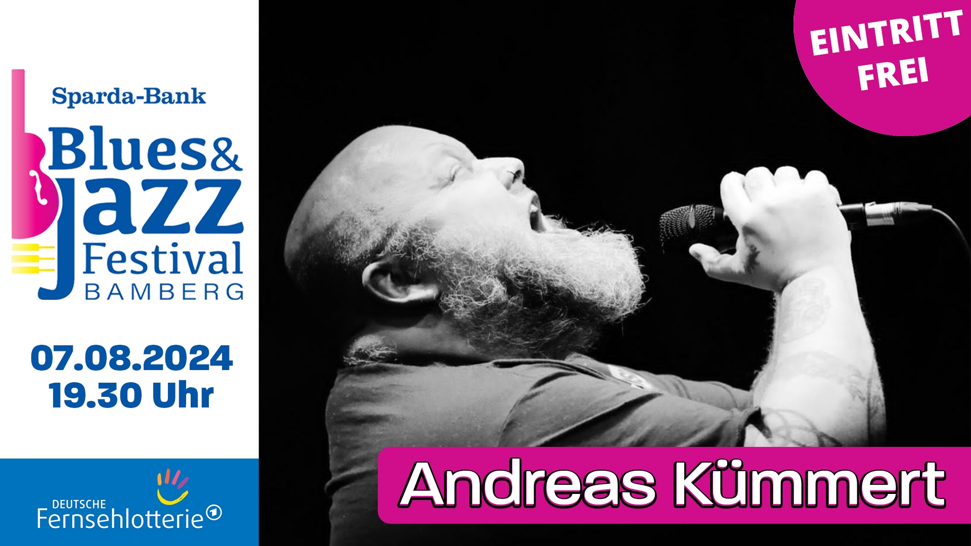 Die Stars der Blues und Jazzmusik treffen sich in Bamberg (Die Bildrechte liegen bei dem Verfasser der Mitteilung.)