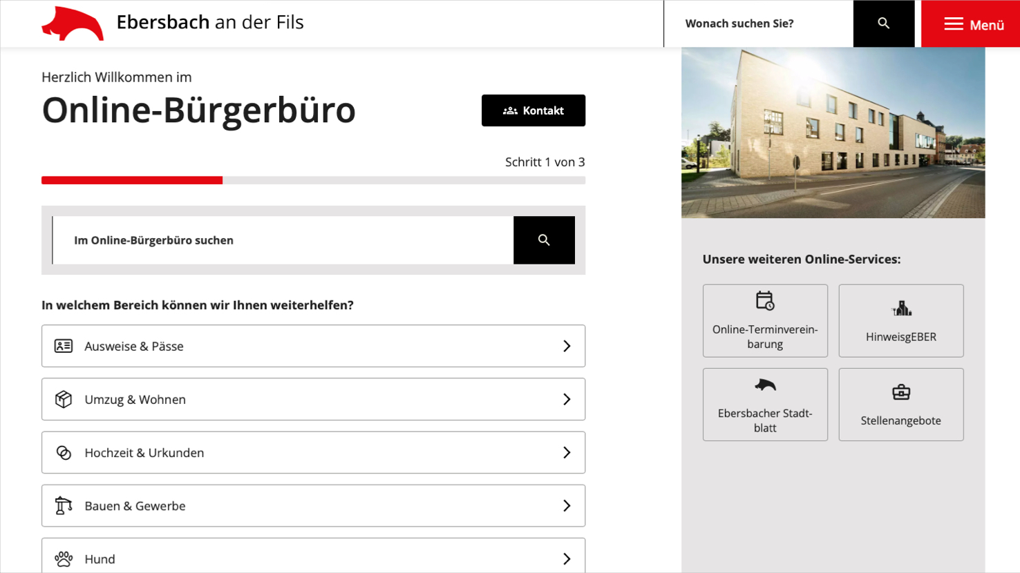 Ebersbach an der Fils setzt auf S-Management Services und FrontDesk (Die Bildrechte liegen bei dem Verfasser der Mitteilung.) Ebersbach an der Fils setzt auf S-Management Services und FrontDesk (Die Bildrechte liegen bei dem Verfasser der Mitteilung.)