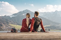 Ausblick genießen (c) Matha?us Gartner (Das Walchsee Aktivresort)