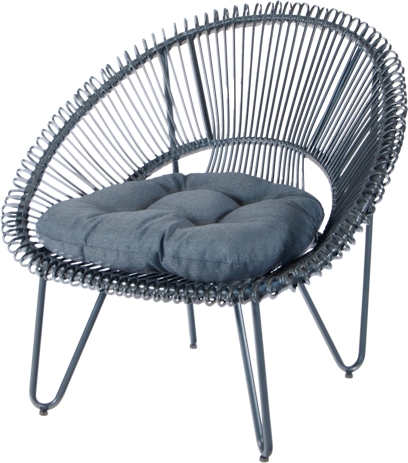 Ein Gefühl von Ibiza: Loungesessel Levana von A.B.C. Worldwide (Die Bildrechte liegen bei dem Verfasser der Mitteilung.)