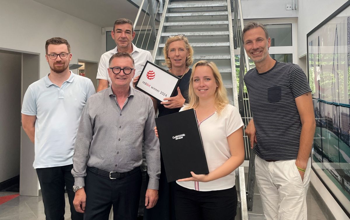 Stolz über die Auszeichnung: Das Projektteam von ADVERMA. (© ADVERMA) Stolz über die Auszeichnung: Das Projektteam von ADVERMA. (© ADVERMA)
