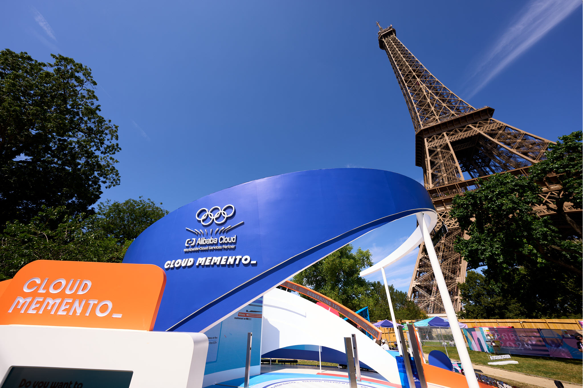 Alibaba Cloud stellte bei den Olympischen Spielen 2024 in Paris Cloud Memento vor. (Die Bildrechte liegen bei dem Verfasser der Mitteilung.)