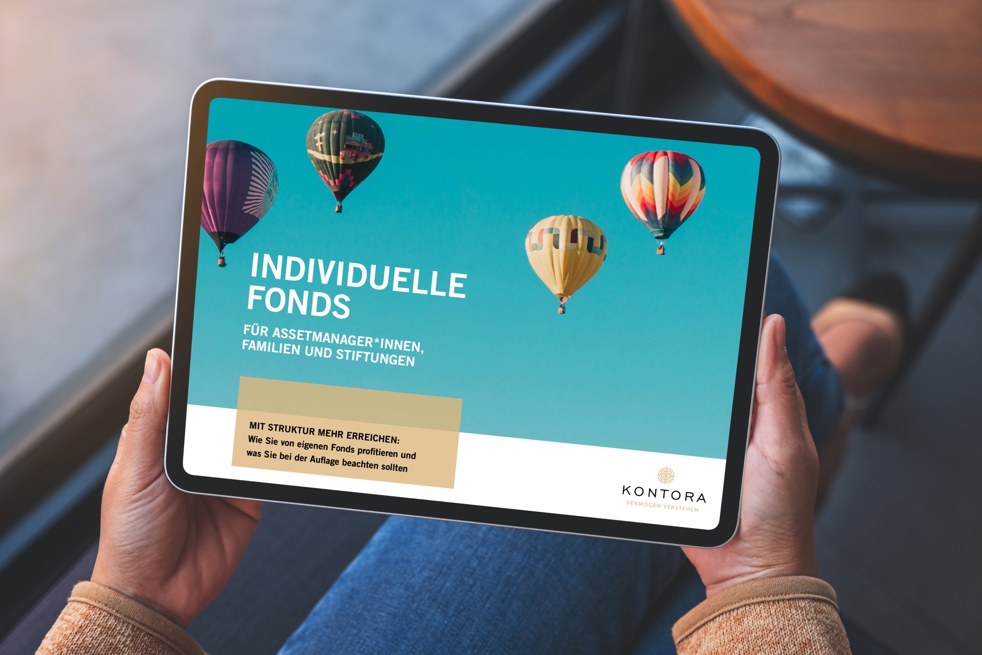Das neue Whitepaper des Kontora Family Offices ist da: Individuelle Fonds (Die Bildrechte liegen bei dem Verfasser der Mitteilung.) Das neue Whitepaper des Kontora Family Offices ist da: Individuelle Fonds (Die Bildrechte liegen bei dem Verfasser der Mitteilung.)