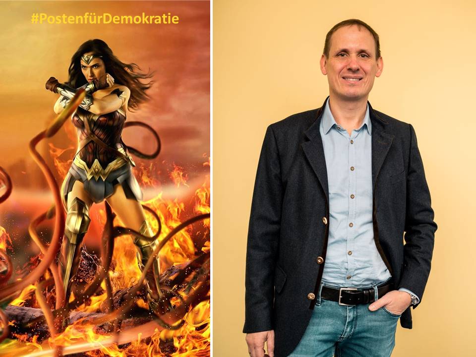 #PostenfürDemokratie: Die von Peter Siemsen initiierte Social-Media-Kampagne erfährt große Resonanz.