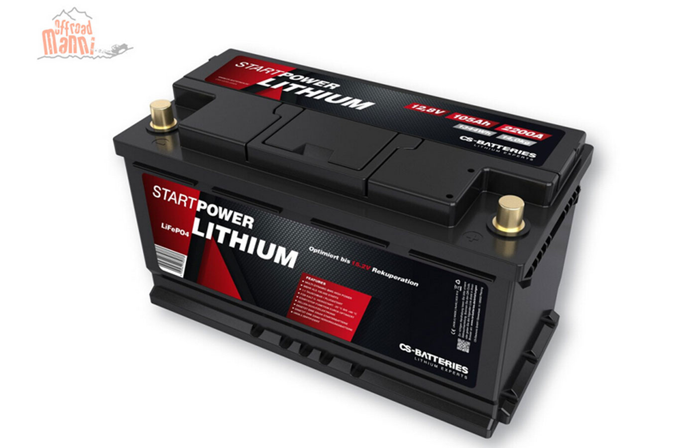 LiFePo Batterie Offroad Manni LiFePo Batterie Offroad Manni
