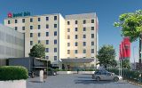 Die 139 Zimmer des neuen ibis Hotels befinden sich in direkter Nähe zum Flughafen und zur Messe