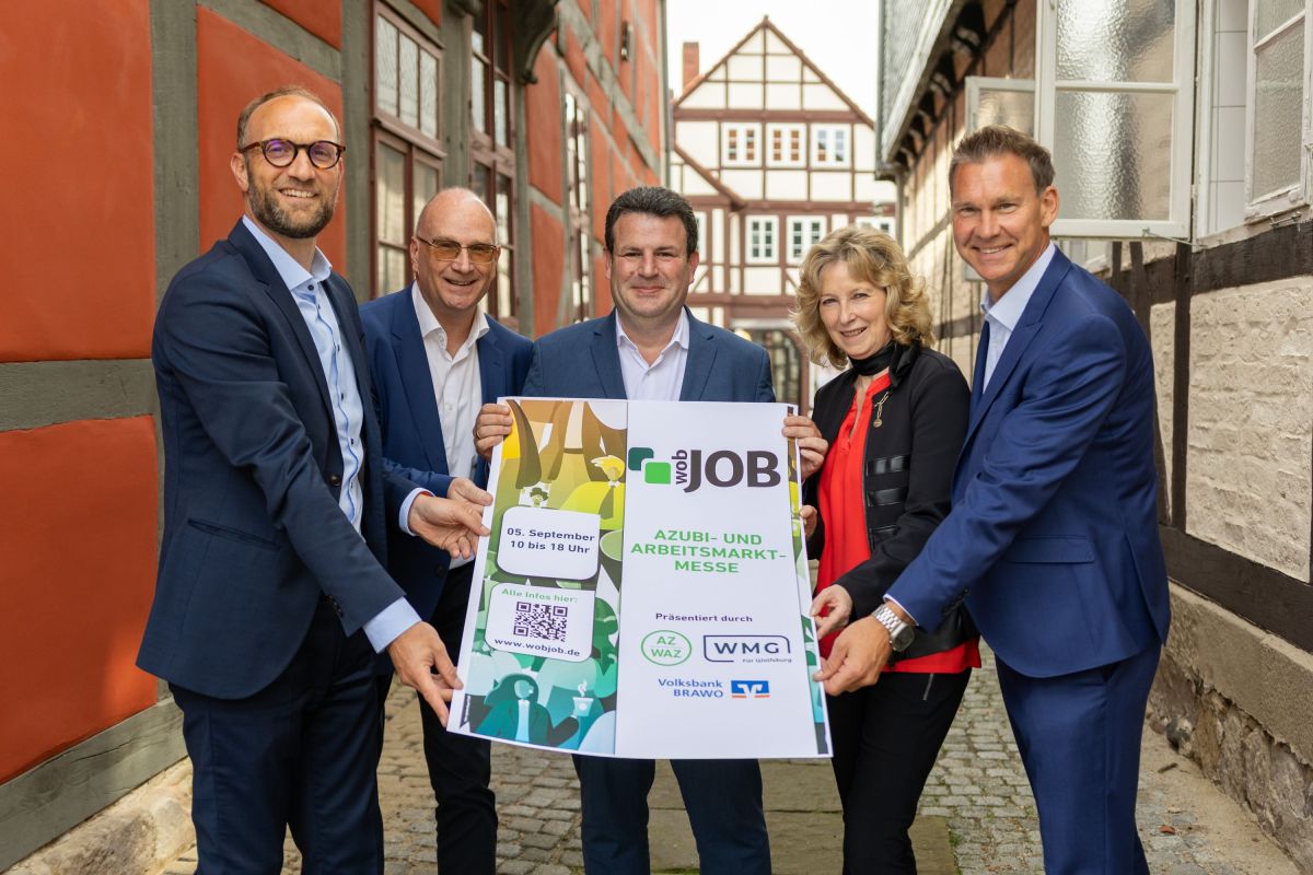 Die Veranstalter der Azubi- und Arbeitsmarktmesse 