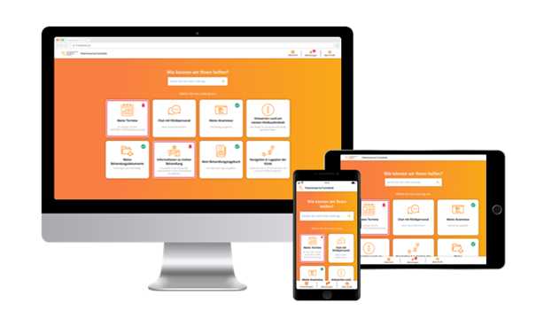 Digitales Patientenportal für Krankenhäuser Digitales Patientenportal für Krankenhäuser