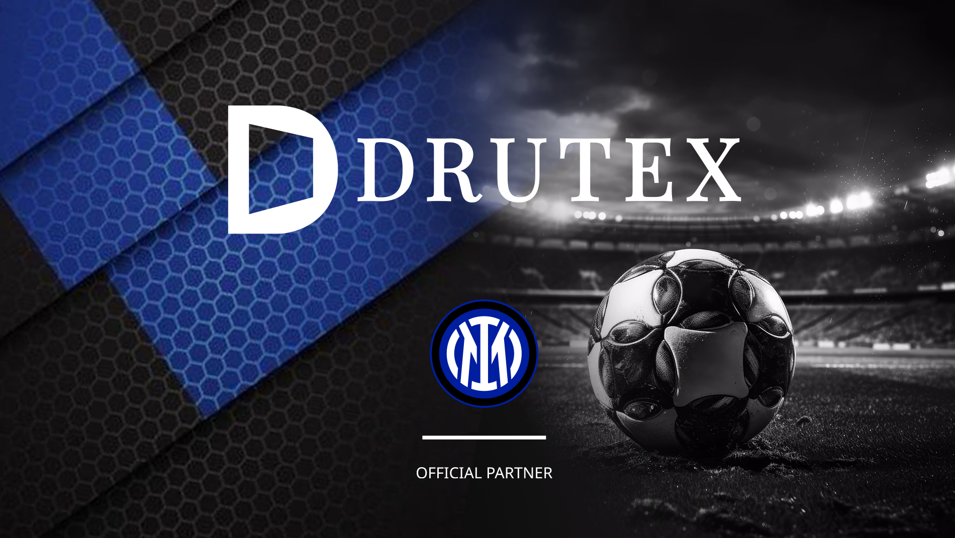DRUTEX wird im Rahmen einer umfangreichen Marketingstrategie offizieller Partner von INTER. DRUTEX wird im Rahmen einer umfangreichen Marketingstrategie offizieller Partner von INTER.