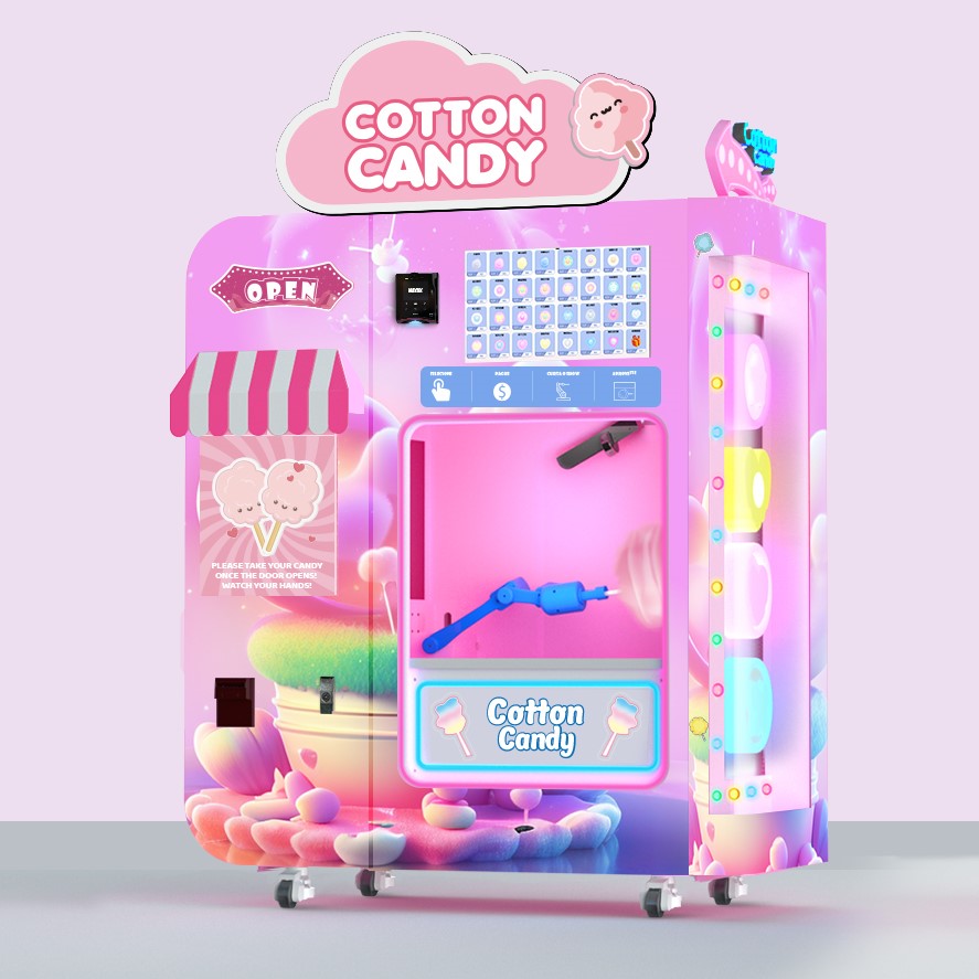 CandyCube Zuckerwattenautomat (Die Bildrechte liegen bei dem Verfasser der Mitteilung.) CandyCube Zuckerwattenautomat (Die Bildrechte liegen bei dem Verfasser der Mitteilung.)