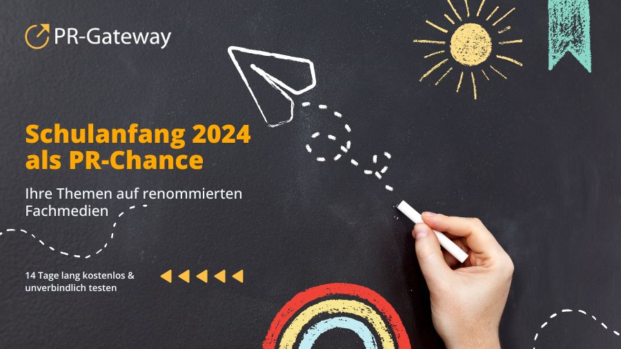 Schulanfang 2024 als PR-Chance (Die Bildrechte liegen bei dem Verfasser der Mitteilung.)