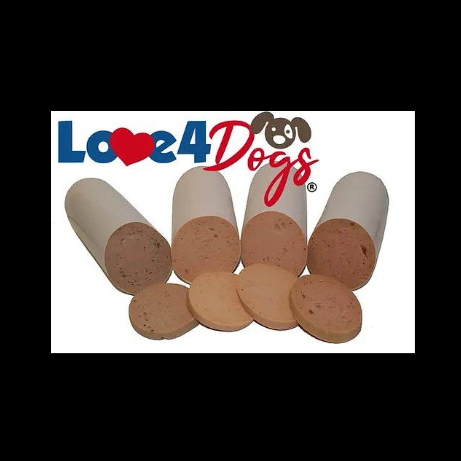 Love4Pets schnittfeste Hundewurst (Die Bildrechte liegen bei dem Verfasser der Mitteilung.) Love4Pets schnittfeste Hundewurst (Die Bildrechte liegen bei dem Verfasser der Mitteilung.)