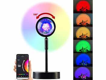 Luminea Home Control RGB LED-Projektionslicht (Die Bildrechte liegen bei dem Verfasser der Mitteilung.)