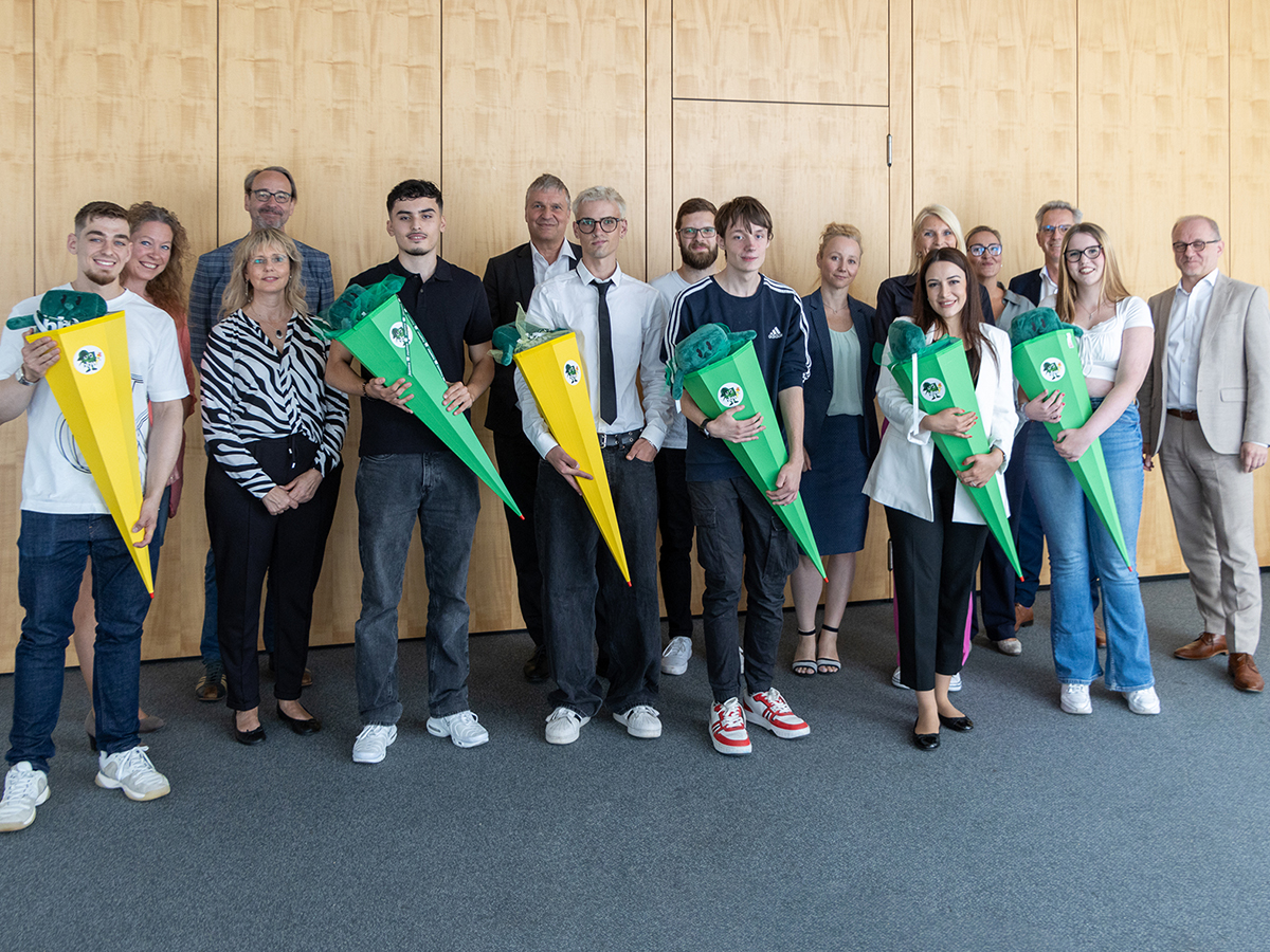 Ausbildungsstart 2024 in der bbw Gruppe und beim VME | Foto: bbw Gruppe