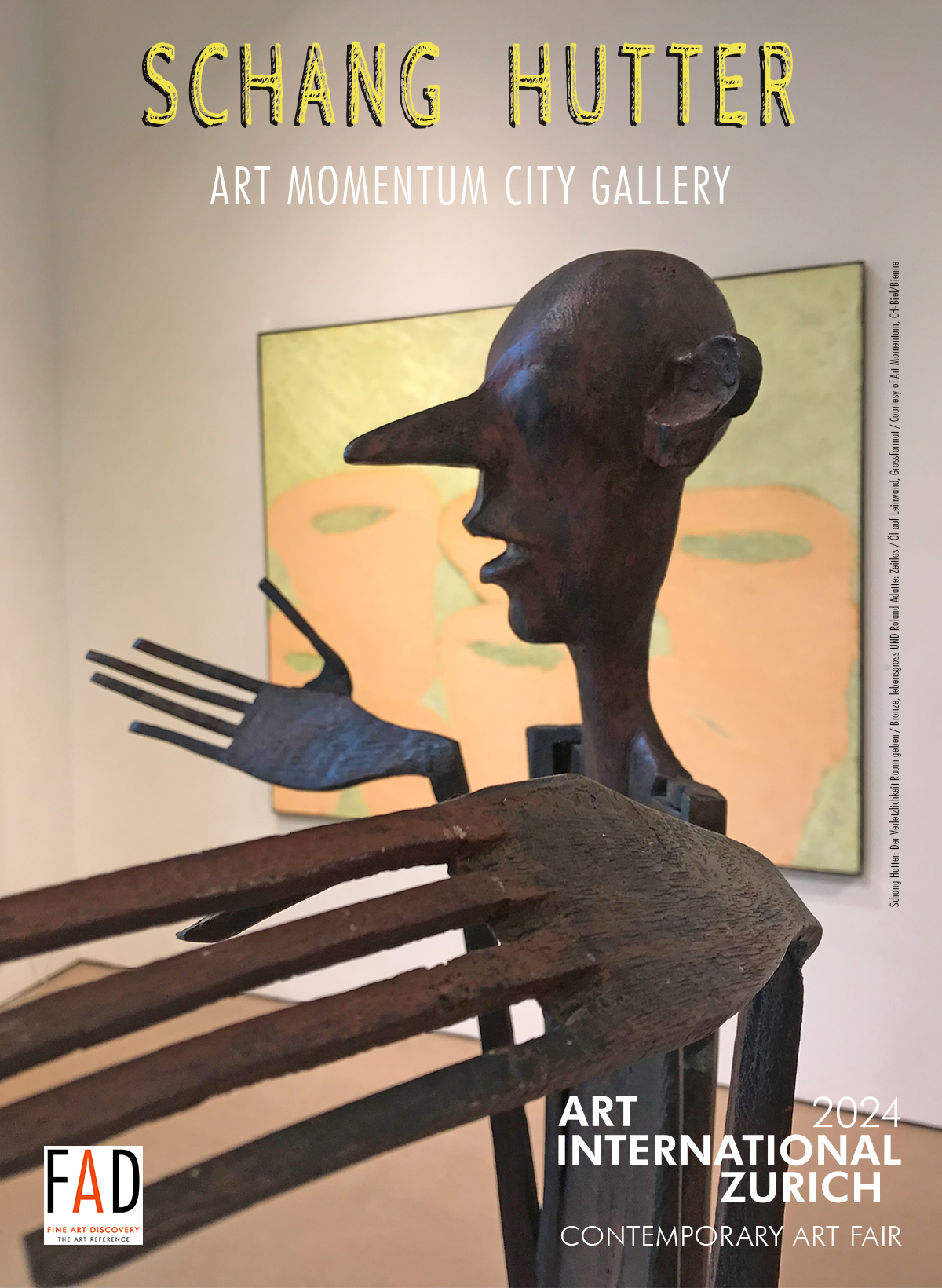 Kunstwerke von Schang Hutter und Roland Adatte bei Art Momentum Gallery Kunstwerke von Schang Hutter und Roland Adatte bei Art Momentum Gallery