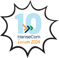 2024 feiert das HanseCom Forum sein 10-jähriges Jubiläum. (Quelle: HanseCom) 2024 feiert das HanseCom Forum sein 10-jähriges Jubiläum. (Quelle: HanseCom)