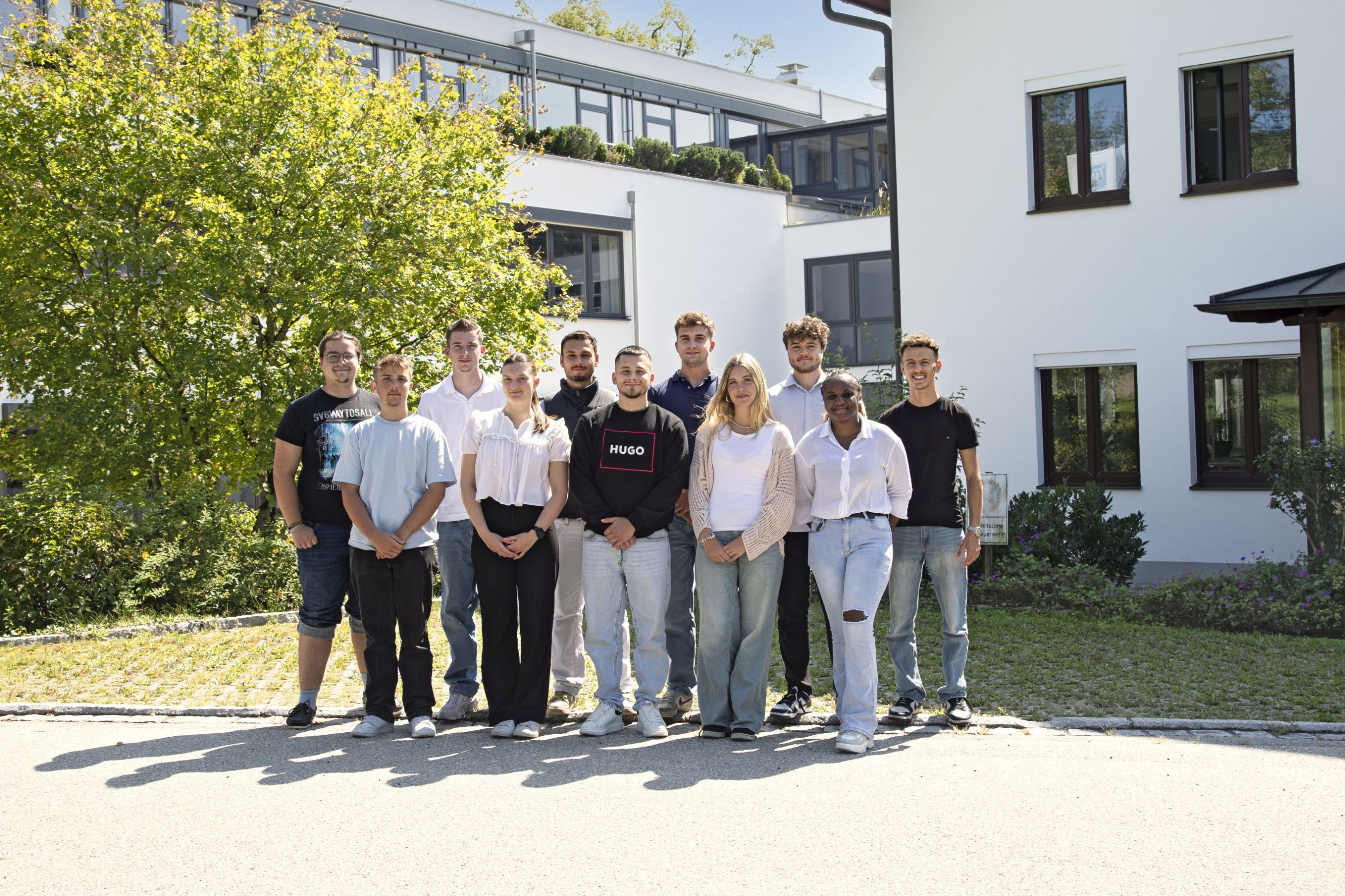 Die neuen Azubis des TQ-Standorts Delling bei Seefeld (Bildquelle: TQ-Group)