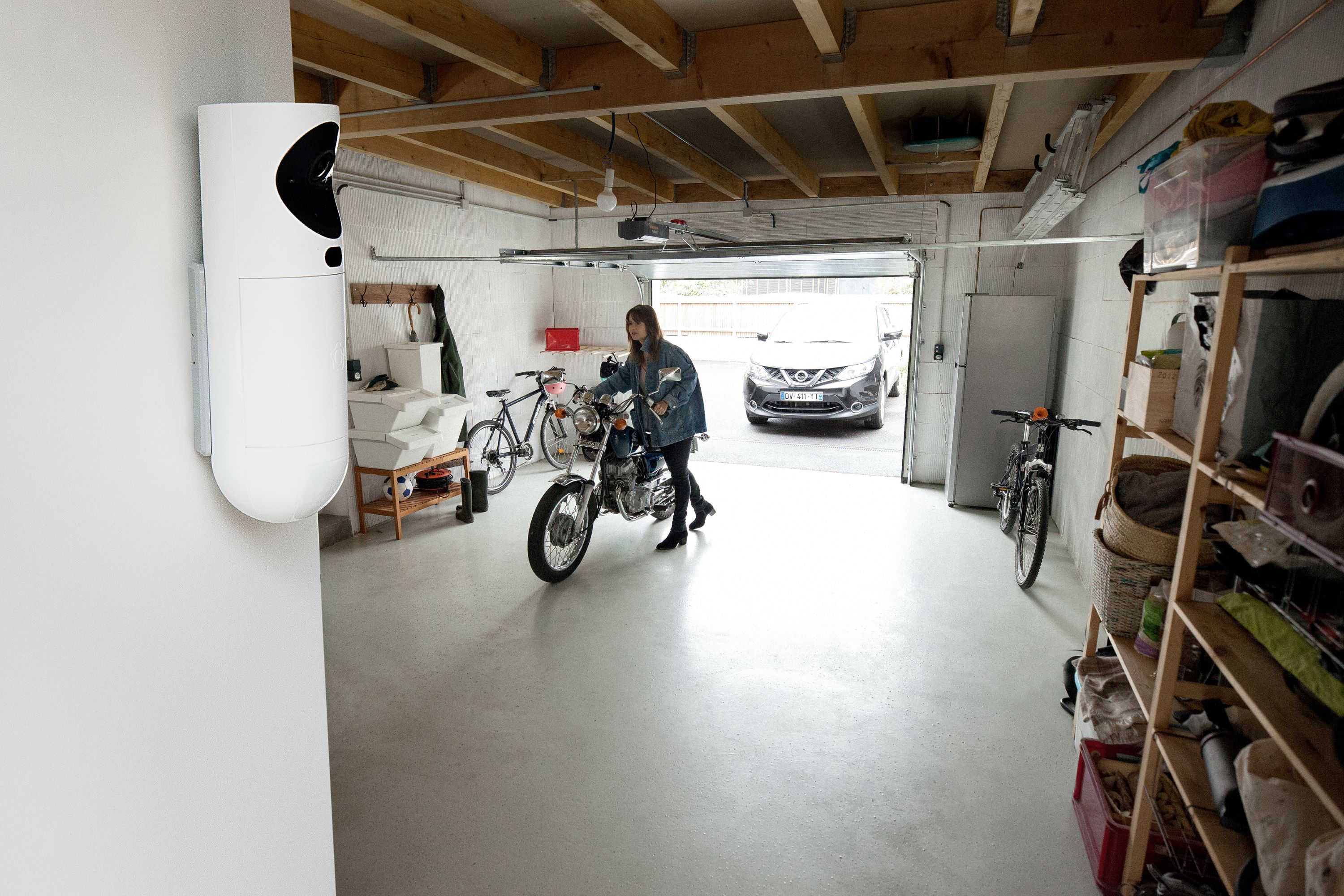 Smarte Alarmsysteme schützen auch vor Einbrechern in der dunklen Jahreszeit, wenn man zuhause ist. (Die Bildrechte liegen bei dem Verfasser der Mitteilung.)