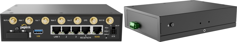 Peplink-Router BR2 (Die Bildrechte liegen bei dem Verfasser der Mitteilung.) Peplink-Router BR2 (Die Bildrechte liegen bei dem Verfasser der Mitteilung.)