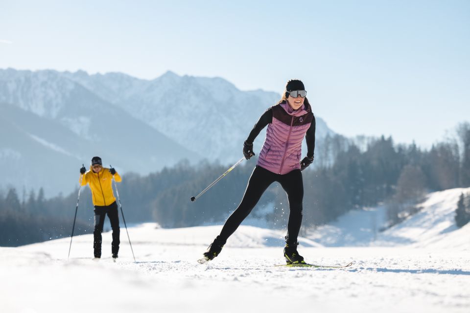 Langlaufen bei Sonnenschein (c) Mathäus Gartner Das Walchsee Aktivresort Langlaufen bei Sonnenschein (c) Mathäus Gartner Das Walchsee Aktivresort