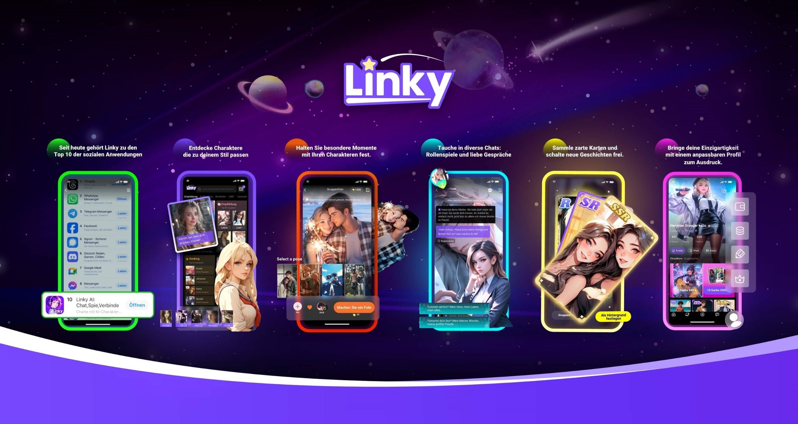 Linky App-Der aufstrebende Star des KI-Chat App Marktes 2024 (Die Bildrechte liegen bei dem Verfasser der Mitteilung.) Linky App-Der aufstrebende Star des KI-Chat App Marktes 2024 (Die Bildrechte liegen bei dem Verfasser der Mitteilung.)