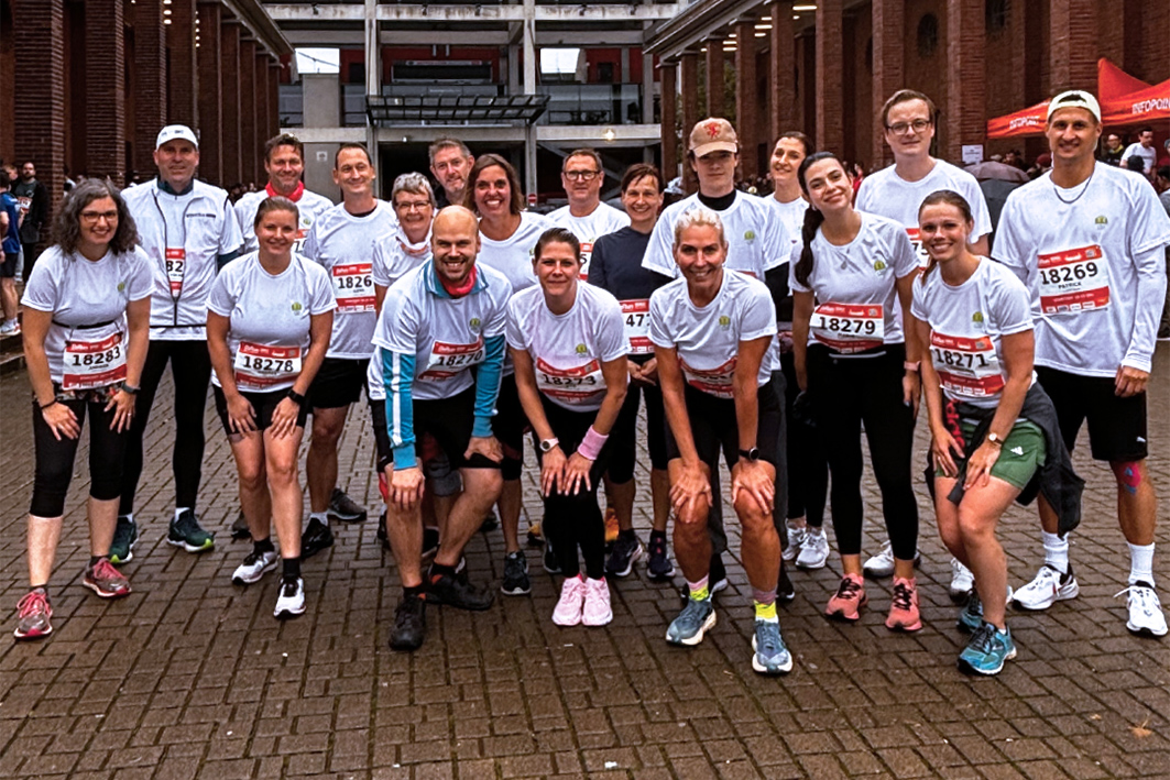LINDA Apotheker:innen, PTA sowie Mitarbeiter:innen der LINDA AG nahmen am B2Run in Köln teil. (Die Bildrechte liegen bei dem Verfasser der Mitteilung.)