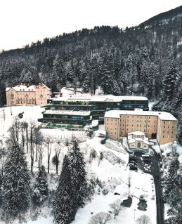 Winterliche Außensicht (c) Rimske Terme