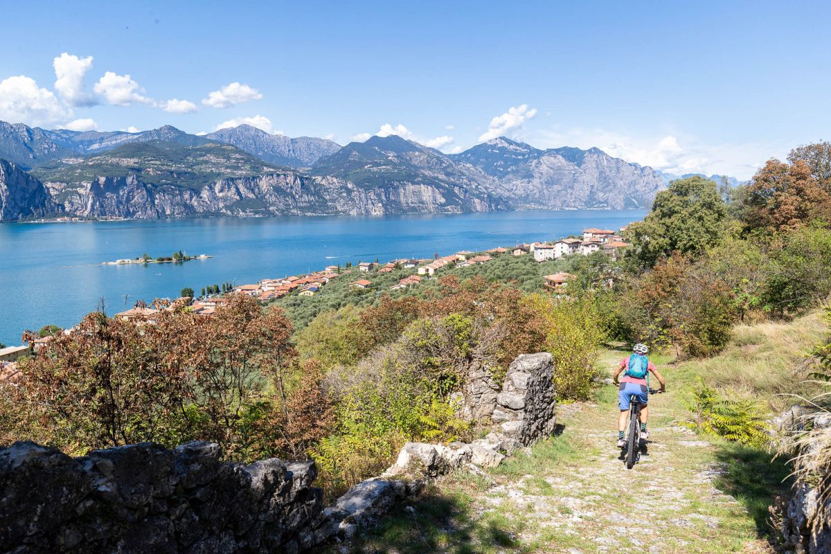 Bike Park in Brenzone sul Garda (© Angela Trawoeger - gardasee.de)