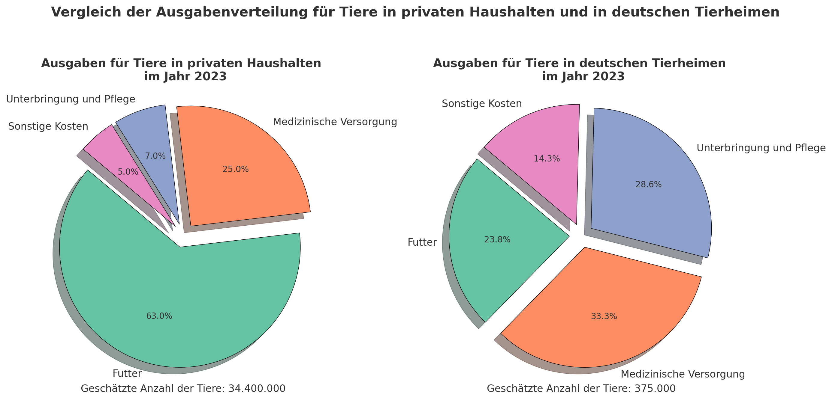 Tierheime kämpfen mit besonderen Anforderungen, auch beim Futter. Zusätzlich schlagen medizinische V