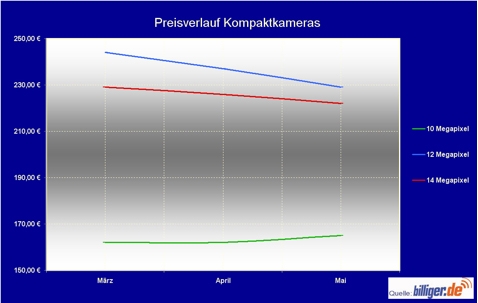 Digitalkameras für den Sommer: Hohe Auflösung ist gefragt