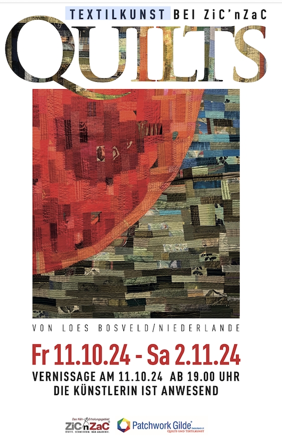 Das Poster zur ersten Ausstellung von Loes Bosveld bei ZiC'nZaC in Essen (Die Bildrechte liegen bei dem Verfasser der Mitteilung.) Das Poster zur ersten Ausstellung von Loes Bosveld bei ZiC'nZaC in Essen (Die Bildrechte liegen bei dem Verfasser der Mitteilung.)