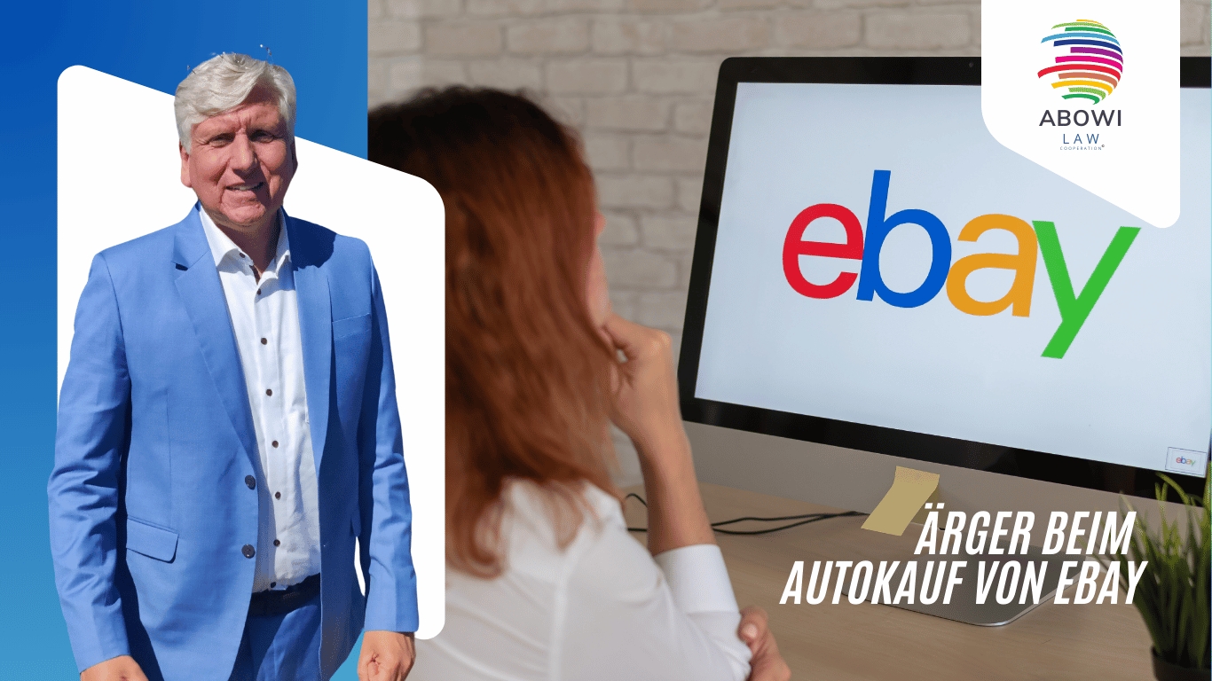 Autokauf auf Ebay Risiken - ABOWI Law (Die Bildrechte liegen bei dem Verfasser der Mitteilung.) Autokauf auf Ebay Risiken - ABOWI Law (Die Bildrechte liegen bei dem Verfasser der Mitteilung.)