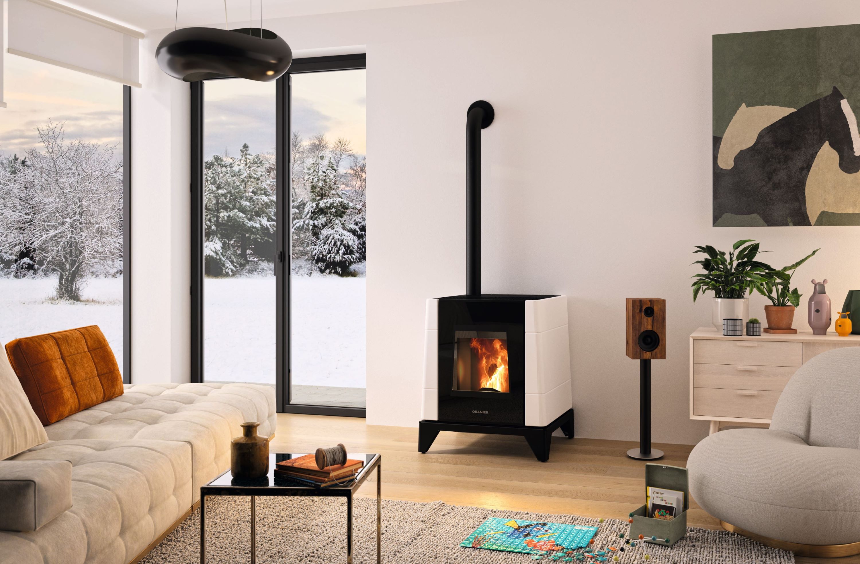 Ein gutes Gefühl–kostengünstig und komfortabel heizen mit Holzpellets (Die Bildrechte liegen bei dem Verfasser der Mitteilung.)