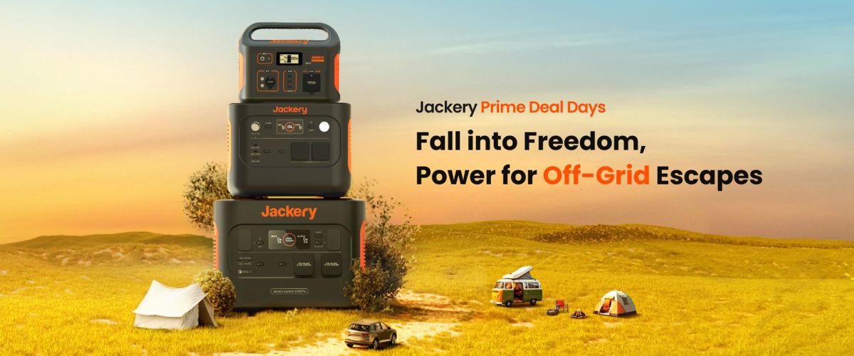 Jackery Amazon Prime Deal Days (© Jackery) Jackery Amazon Prime Deal Days (© Jackery)