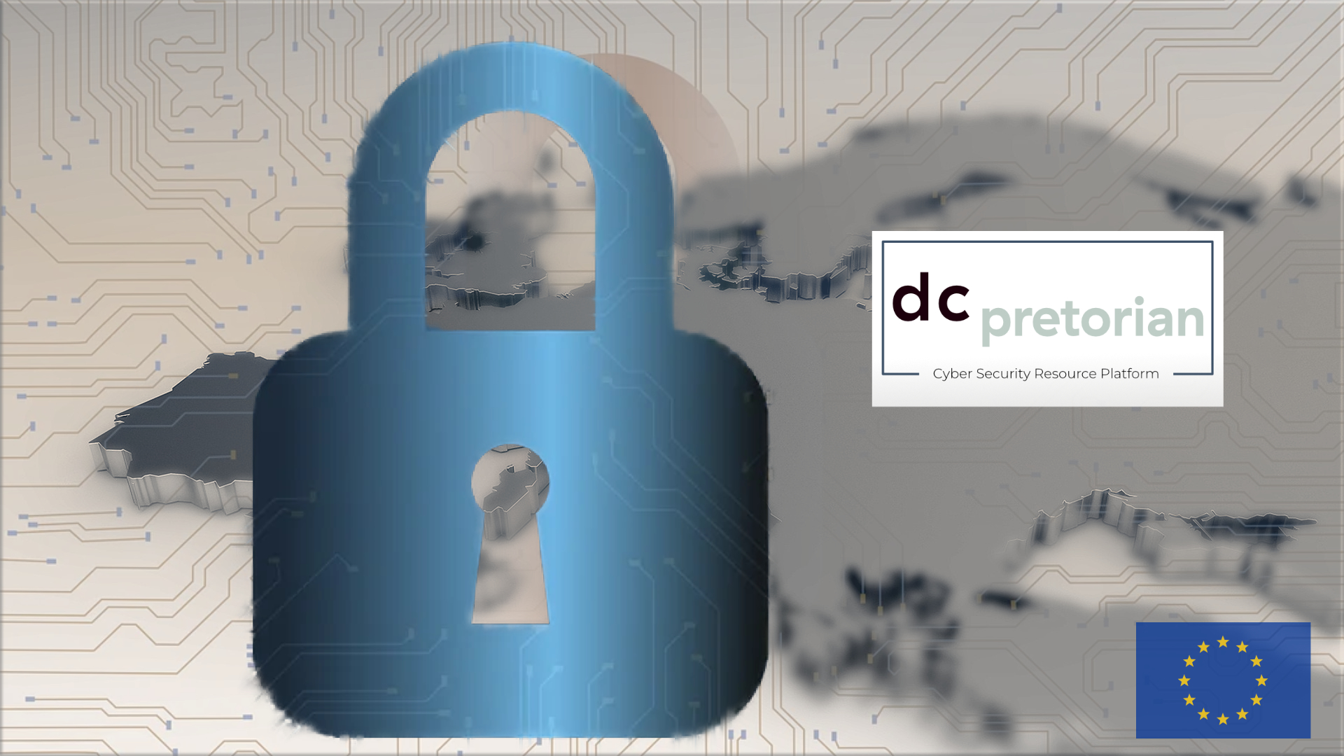 Das Bild visualisiert das Thema Cyber-Sicherheit in Europa. Das Bild visualisiert das Thema Cyber-Sicherheit in Europa.